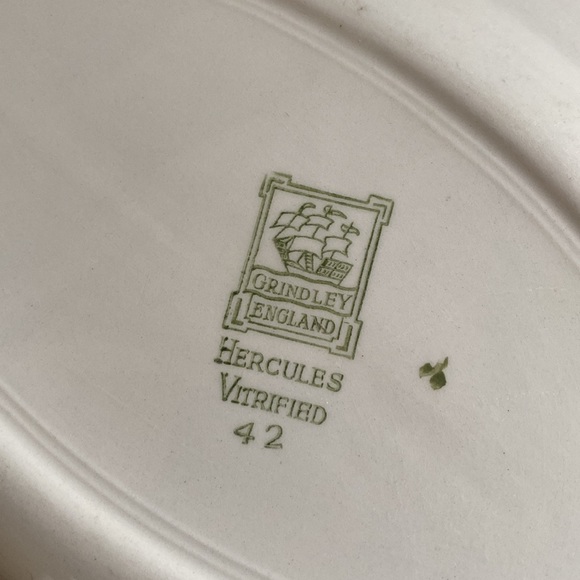 Grindley England Hercules Vitrified oval platter - Picture 3 of 8